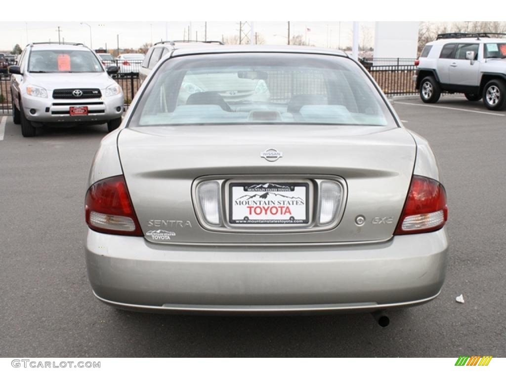 2001 Sentra GXE - Radium Silver / Stone photo #3