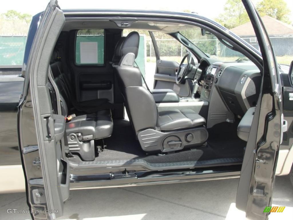 2006 F150 Lariat SuperCab - Black / Tan photo #23