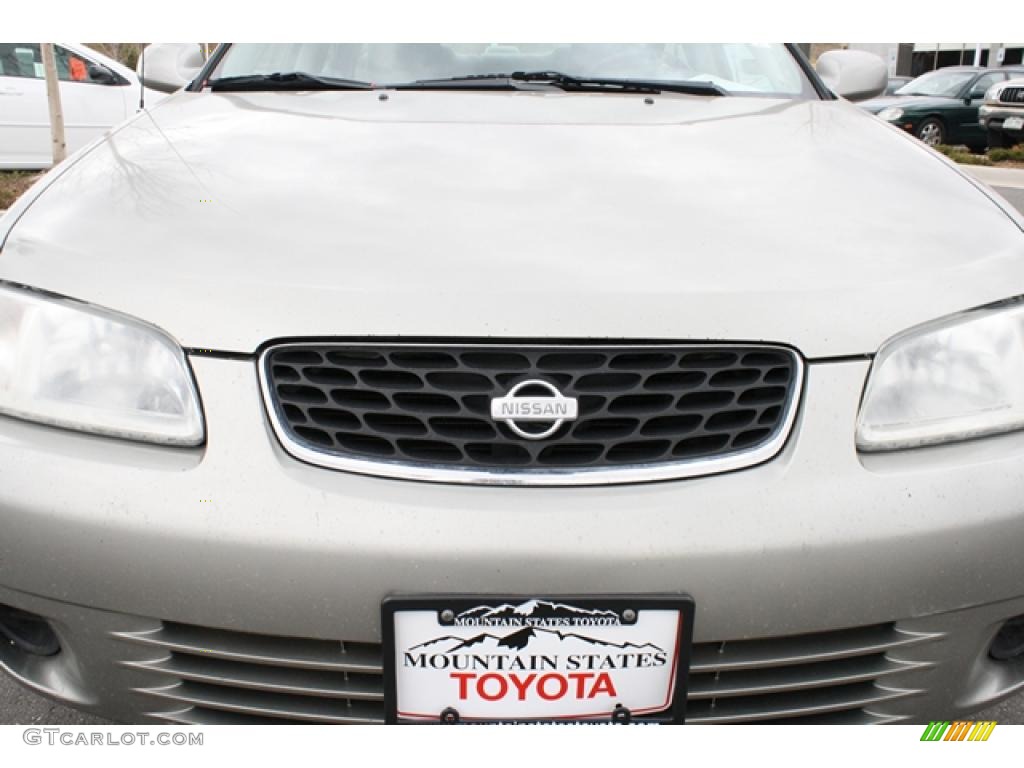 2001 Sentra GXE - Radium Silver / Stone photo #24