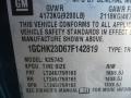 Dark Blue Metallic - Silverado 2500HD Classic LS Crew Cab 4x4 Photo No. 36