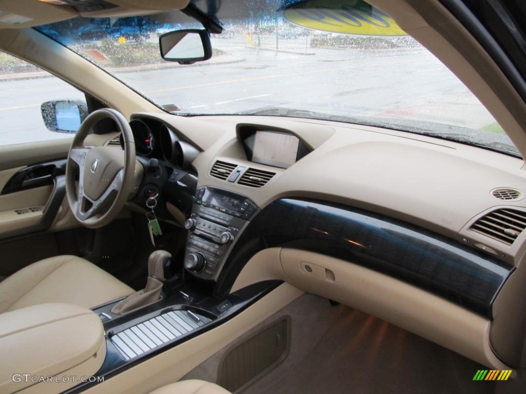 2009 Acura MDX Standard MDX Model Parchment Dashboard Photo #46888949