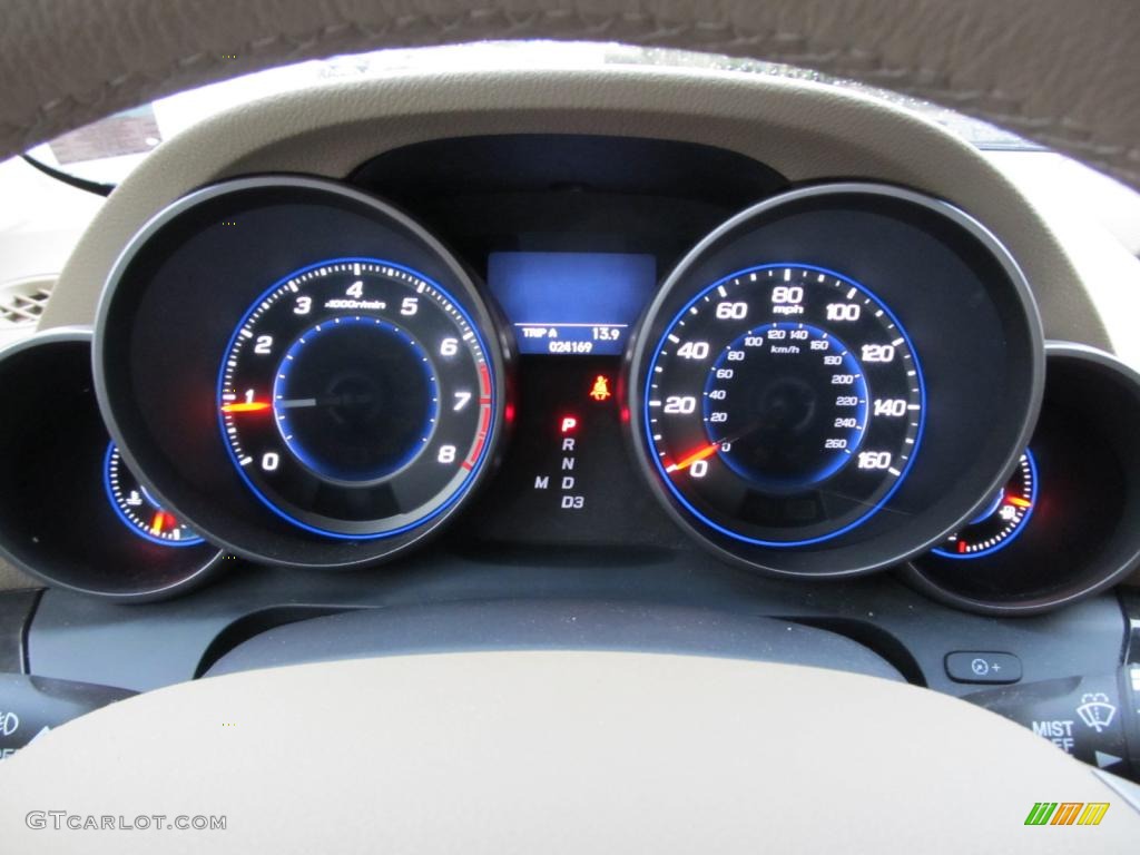 2009 Acura MDX Standard MDX Model Gauges Photo #46889087