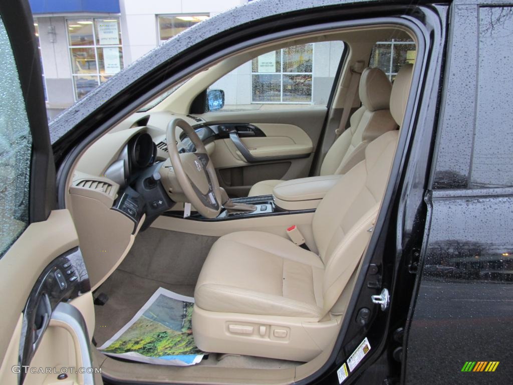 Parchment Interior 2009 Acura MDX Standard MDX Model Photo #46889126