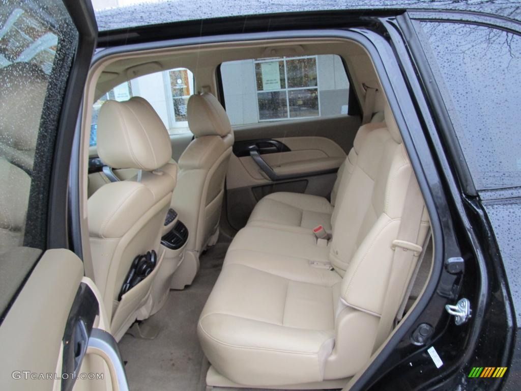 Parchment Interior 2009 Acura MDX Standard MDX Model Photo #46889141