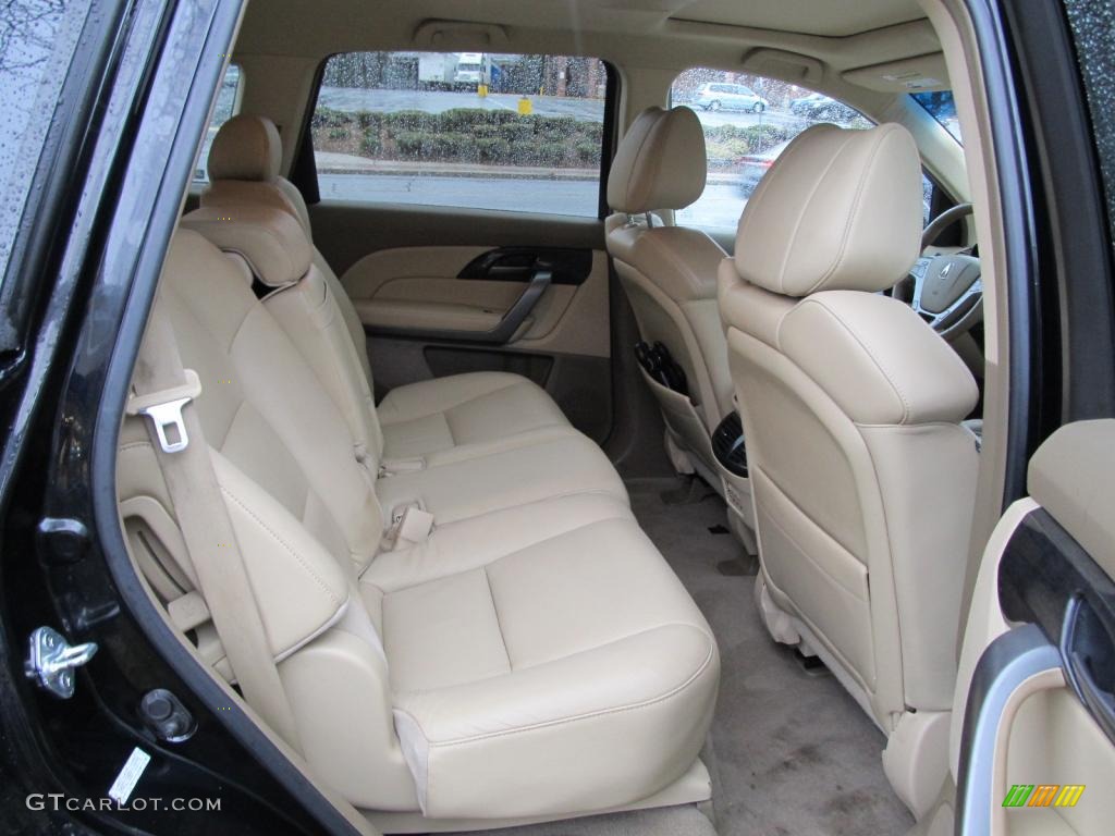 Parchment Interior 2009 Acura MDX Standard MDX Model Photo #46889183