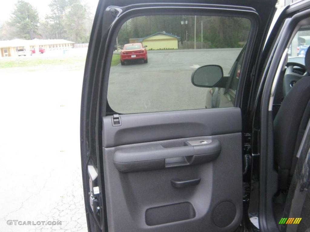 2011 Silverado 1500 LT Crew Cab 4x4 - Black / Ebony photo #19