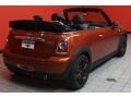 2011 Spice Orange Metallic Mini Cooper Convertible  photo #3