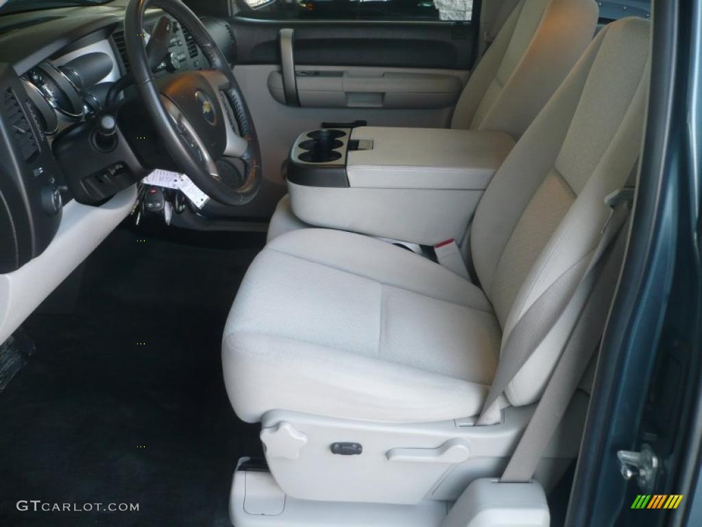 2008 Silverado 1500 LT Extended Cab 4x4 - Blue Granite Metallic / Light Titanium/Ebony Accents photo #9