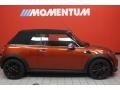 2011 Spice Orange Metallic Mini Cooper Convertible  photo #18