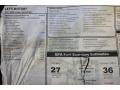  2011 Cooper Convertible Window Sticker