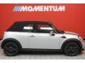 2011 White Silver Metallic Mini Cooper Convertible  photo #4