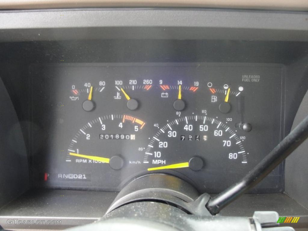 1993 Chevrolet C/K C1500 Extended Cab Gauges Photo #46890584