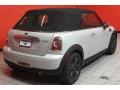 2011 White Silver Metallic Mini Cooper Convertible  photo #18