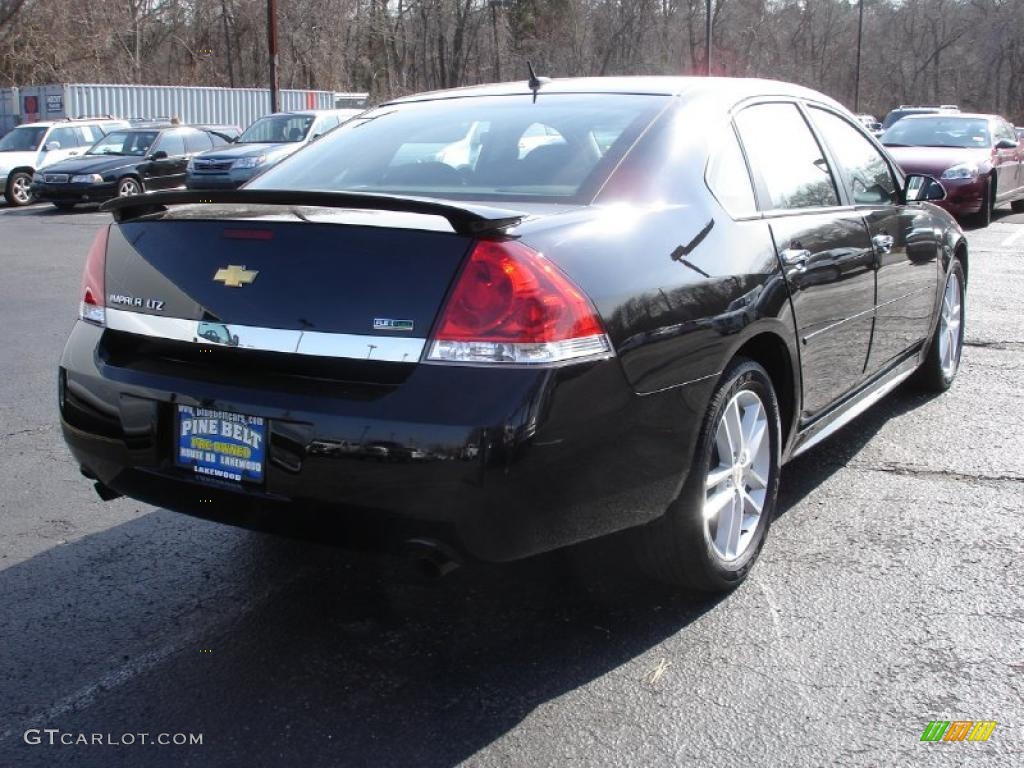 2010 Impala LTZ - Black / Ebony photo #4