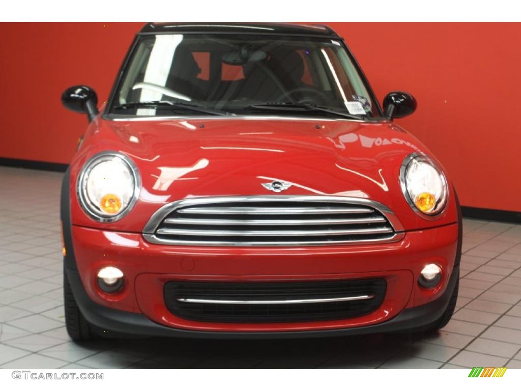 2011 Cooper Clubman - Chili Red / Carbon Black photo #2