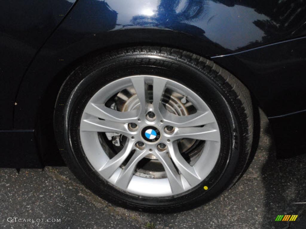 2008 3 Series 328i Sedan - Monaco Blue Metallic / Black photo #13
