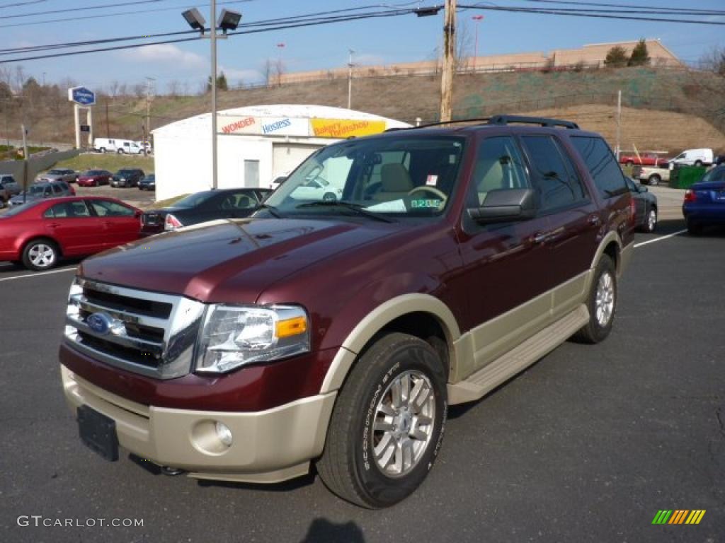 Royal Red Metallic 2010 Ford Expedition Eddie Bauer 4x4 Exterior Photo #46892789