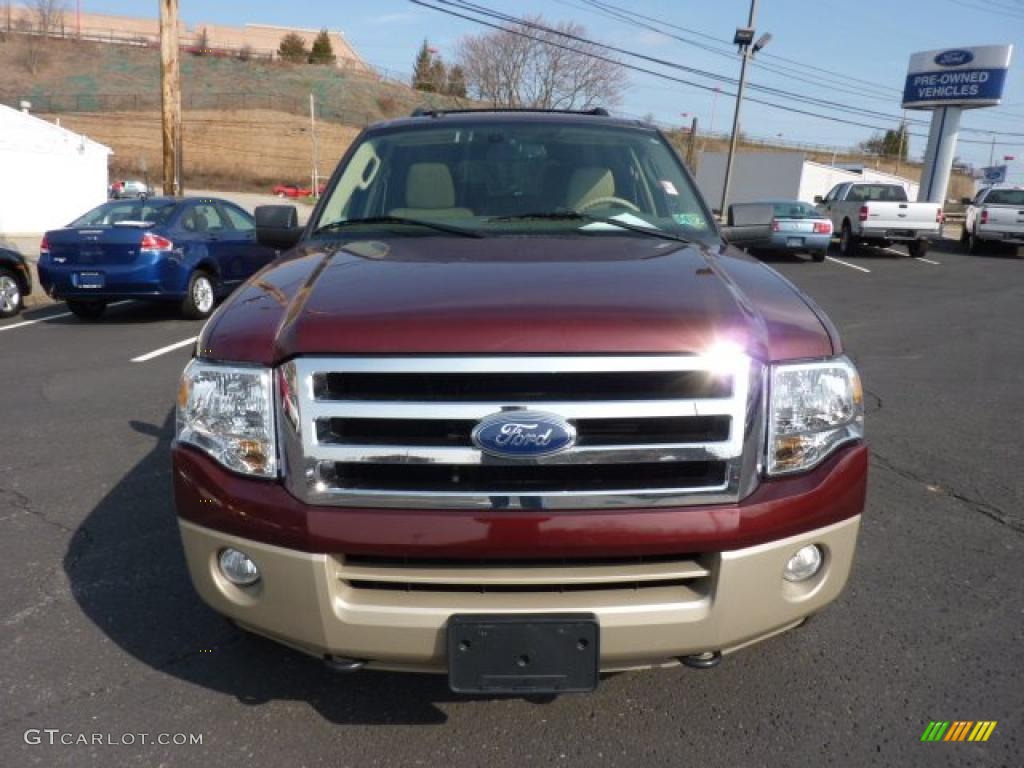 Royal Red Metallic 2010 Ford Expedition Eddie Bauer 4x4 Exterior Photo #46892801