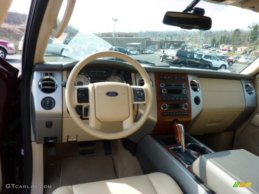 2010 Ford Expedition Eddie Bauer 4x4 Camel Dashboard Photo #46892876