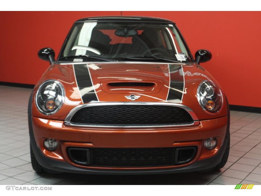 Spice Orange Metallic 2011 Mini Cooper S Hardtop Exterior Photo #46892954