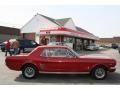 1966 Metallic Red Ford Mustang Coupe  photo #8