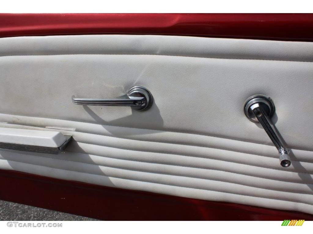 1966 Ford Mustang Coupe Parchment Door Panel Photo #46893038