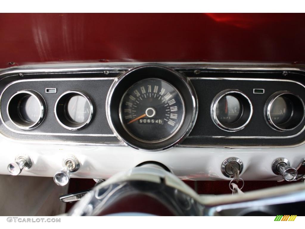 1966 Ford Mustang Coupe Gauges Photo #46893074