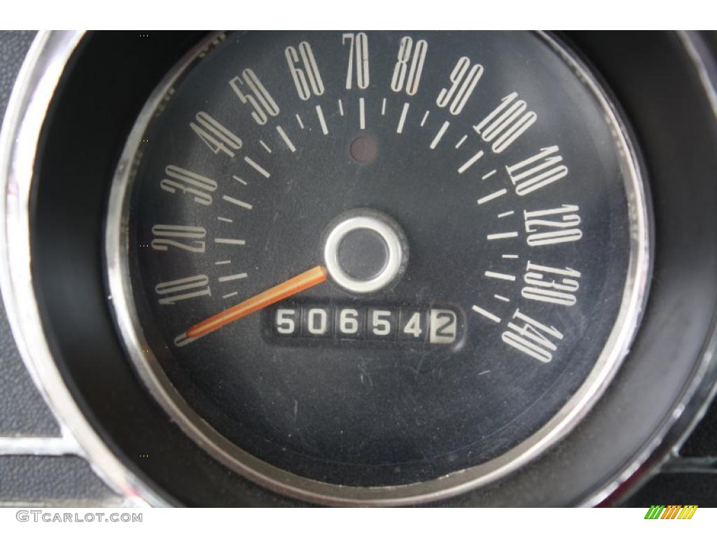 1966 Ford Mustang Coupe Gauges Photo #46893089