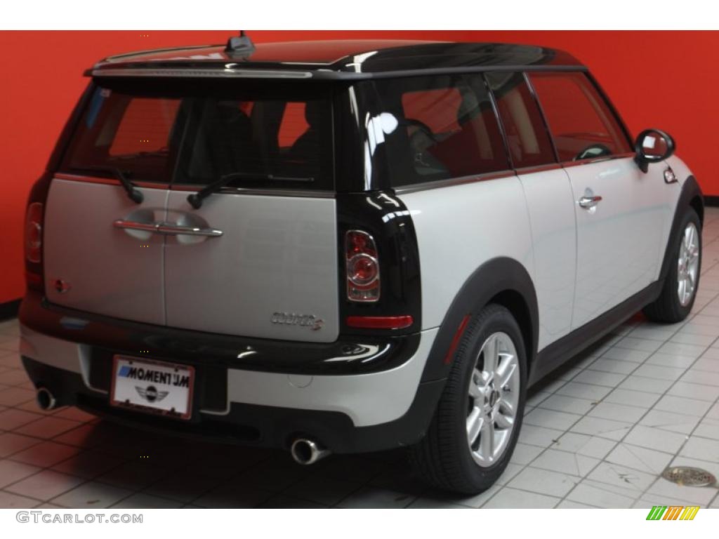 White Silver Metallic 2011 Mini Cooper S Clubman Exterior Photo #46893263