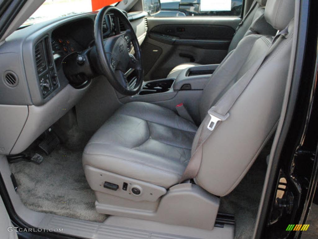 Gray/Dark Charcoal Interior 2003 Chevrolet Suburban 1500 LT Photo #46893434