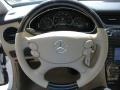 Cashmere Beige 2008 Mercedes-Benz CLS 550 Steering Wheel
