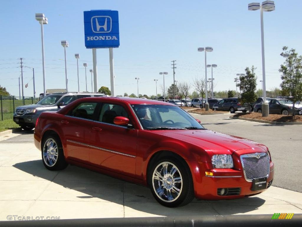 Inferno Red Crystal Pearl 2008 Chrysler 300 Touring Exterior Photo #46894331
