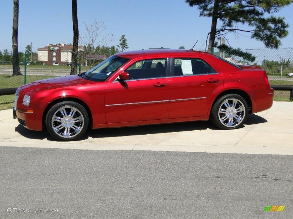 Inferno Red Crystal Pearl 2008 Chrysler 300 Touring Exterior Photo #46894433
