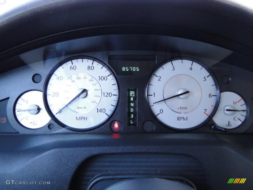 2008 Chrysler 300 Touring Gauges Photo #46894553