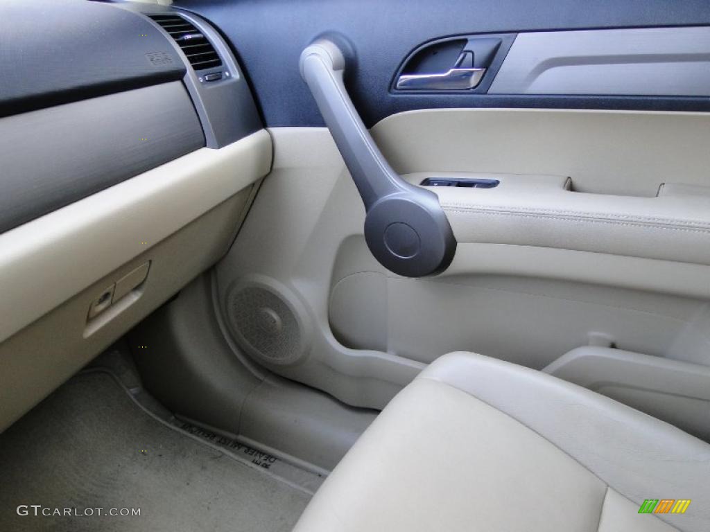 2008 CR-V EX-L 4WD - Green Tea Metallic / Ivory photo #25