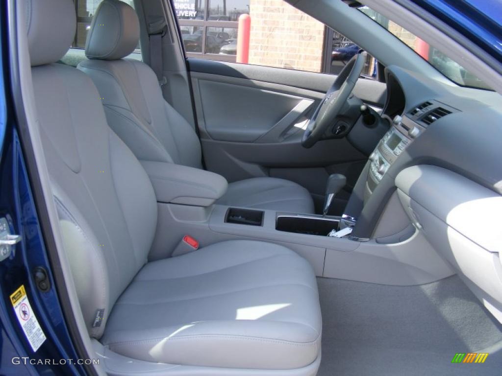 2009 Camry Hybrid - Blue Ribbon Metallic / Ash photo #13