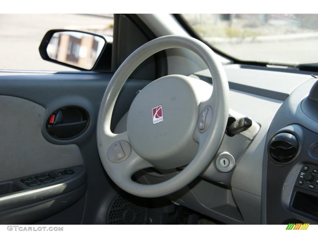 2003 ION 2 Sedan - Silver / Gray photo #16