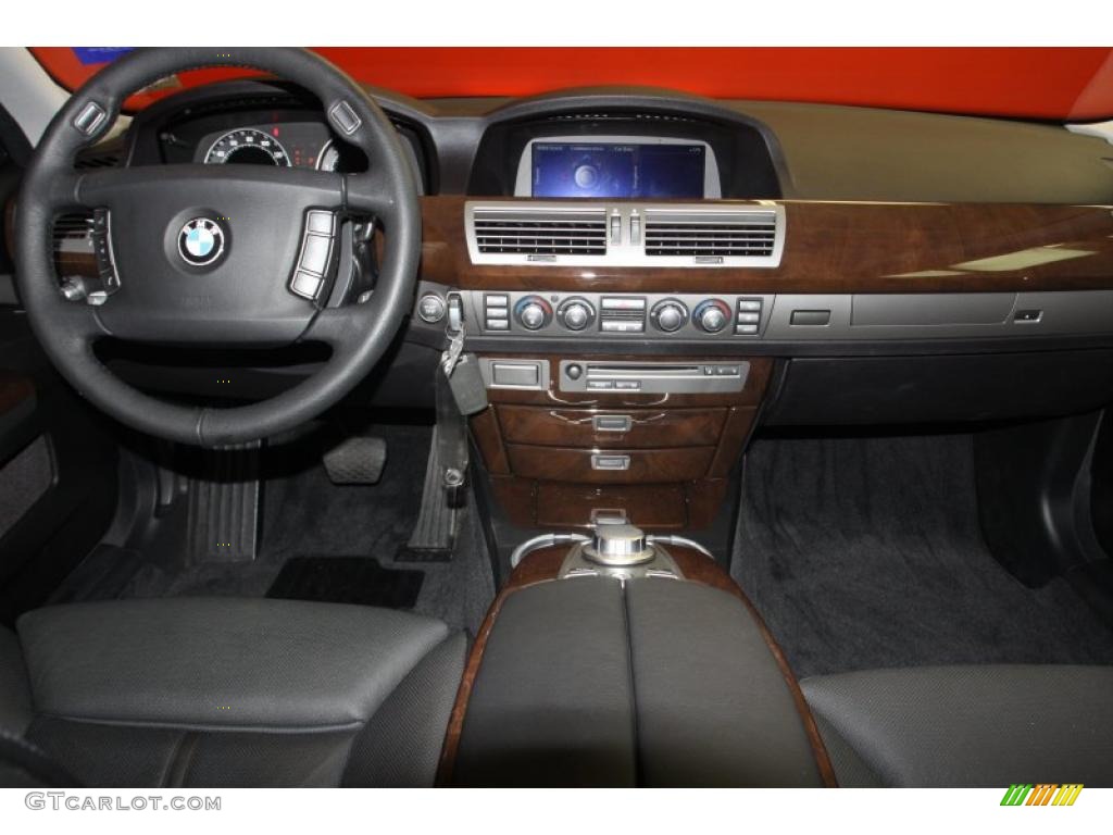 2008 7 Series 750i Sedan - Titanium Silver Metallic / Black photo #5