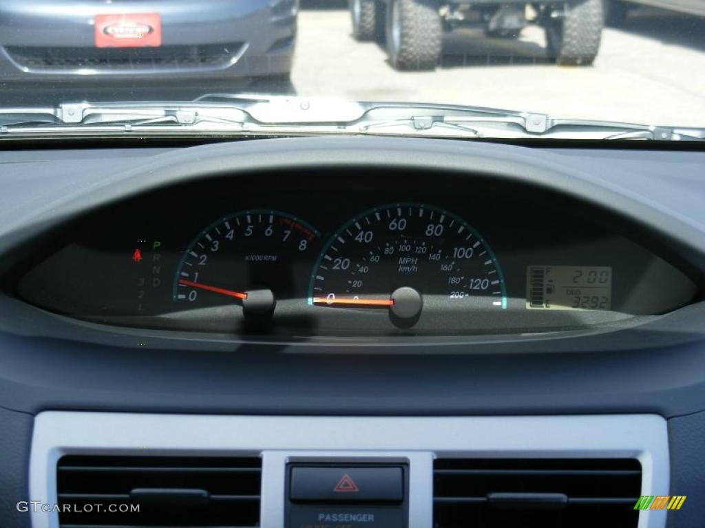 2010 Yaris Sedan - Pacific Blue Metallic / Bisque photo #17