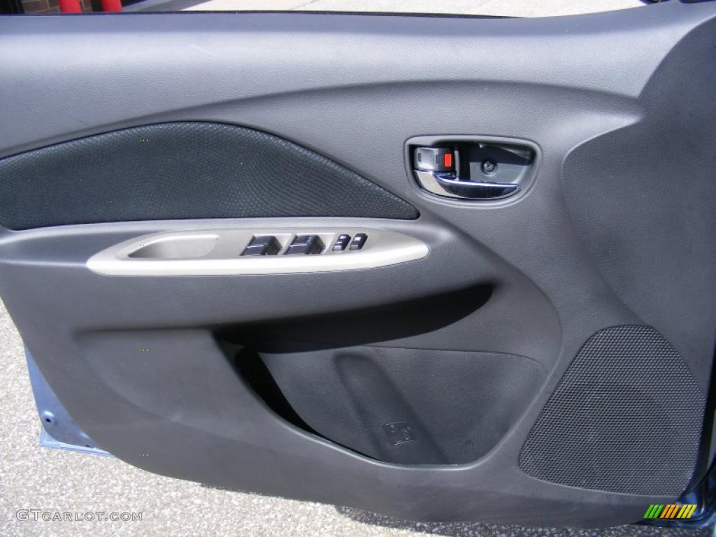 2010 Yaris Sedan - Pacific Blue Metallic / Bisque photo #23