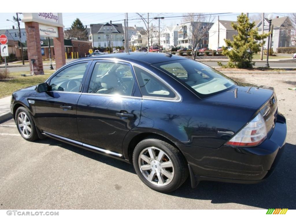 2008 Taurus SEL - Dark Ink Blue Metallic / Medium Light Stone photo #6