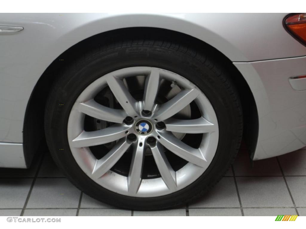 2008 7 Series 750i Sedan - Titanium Silver Metallic / Black photo #16