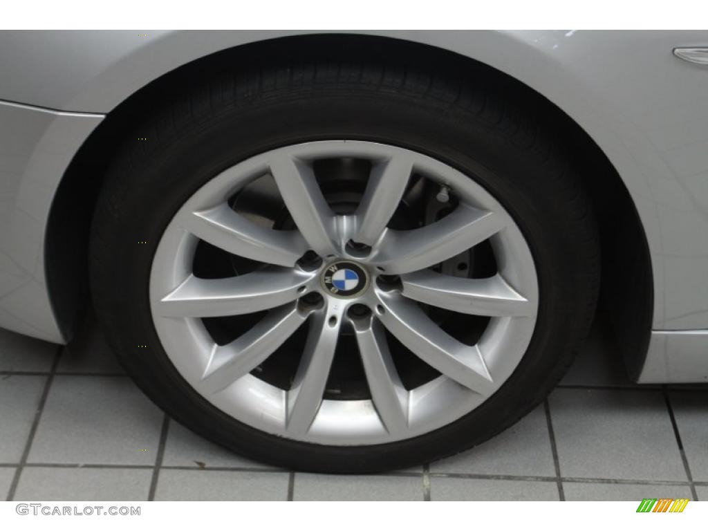 2008 7 Series 750i Sedan - Titanium Silver Metallic / Black photo #24