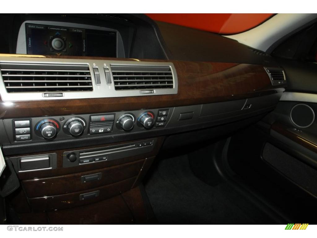 2008 7 Series 750i Sedan - Titanium Silver Metallic / Black photo #27