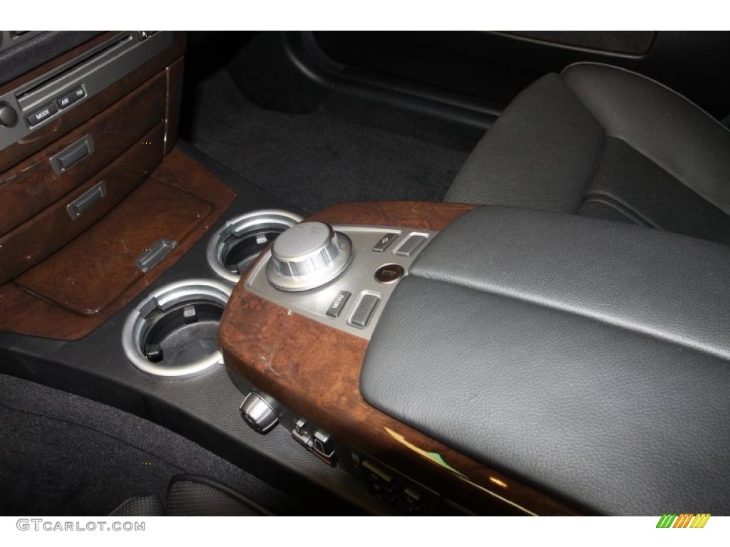 2008 7 Series 750i Sedan - Titanium Silver Metallic / Black photo #28