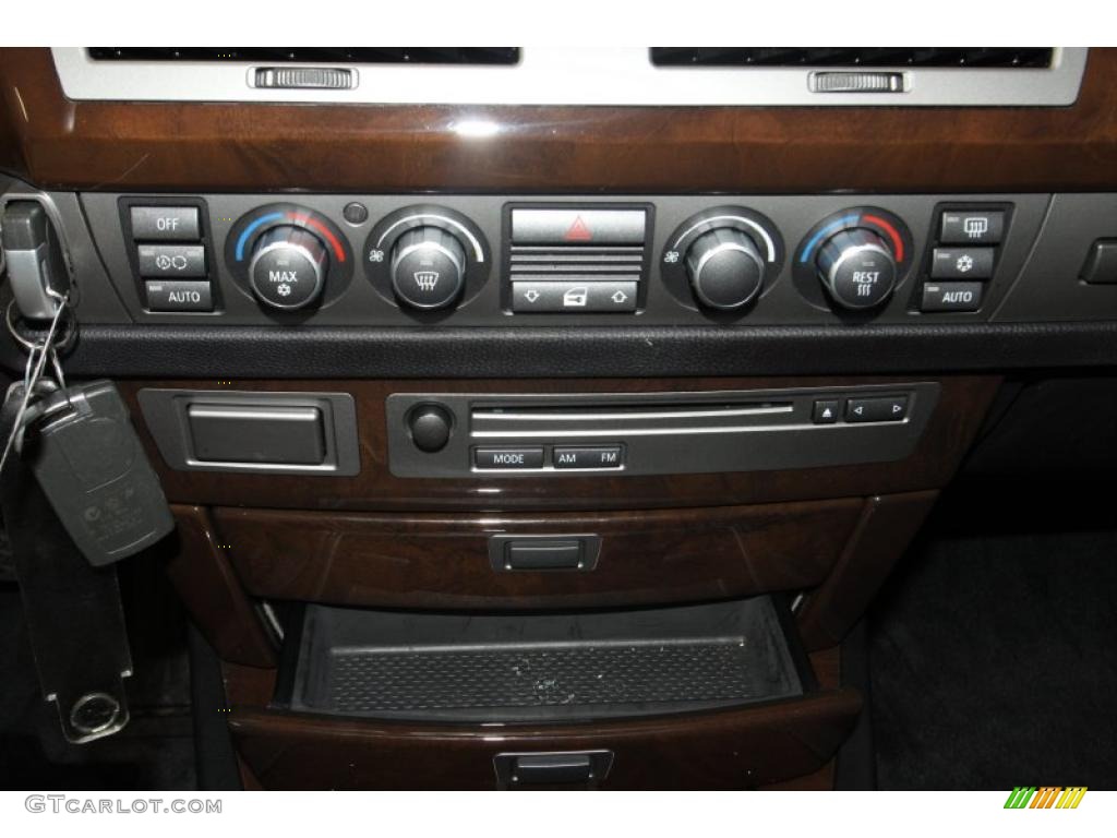 2008 7 Series 750i Sedan - Titanium Silver Metallic / Black photo #34