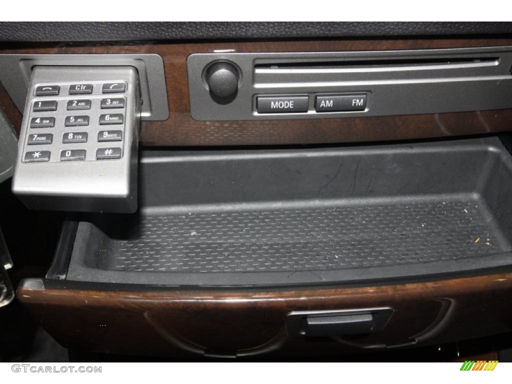 2008 7 Series 750i Sedan - Titanium Silver Metallic / Black photo #35