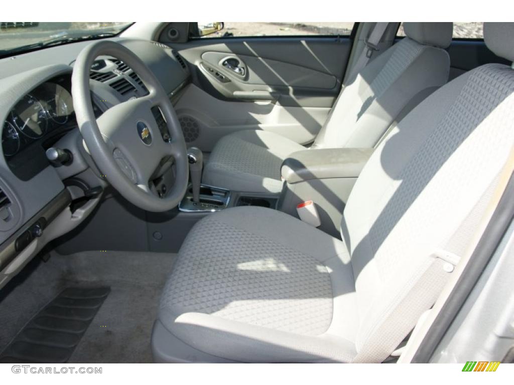 Titanium Gray Interior 2006 Chevrolet Malibu LS Sedan Photo #46898300