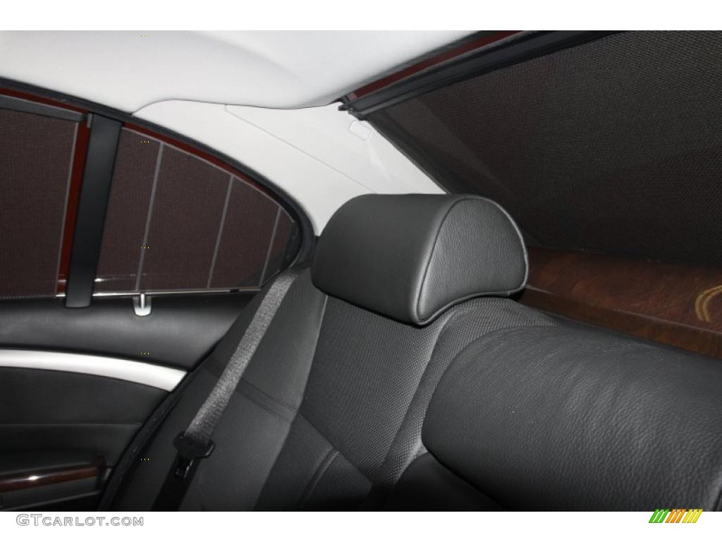 2008 7 Series 750i Sedan - Titanium Silver Metallic / Black photo #49