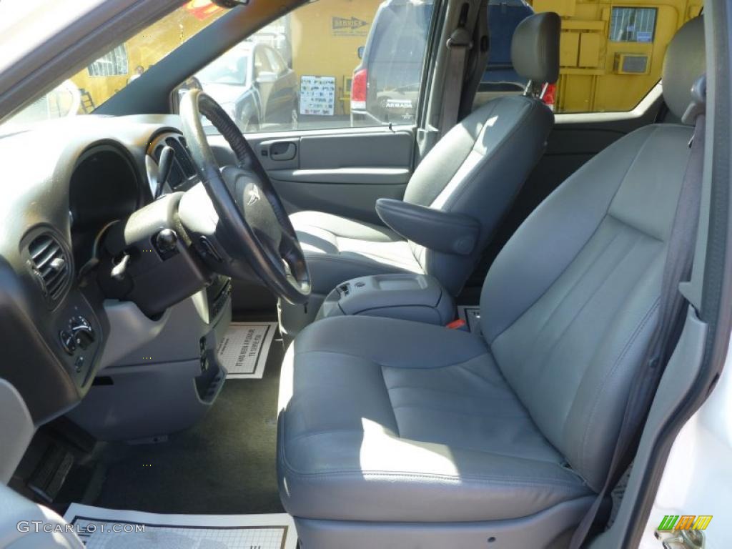 Medium Slate Gray Interior 2005 Chrysler Town & Country Touring Photo #46898474